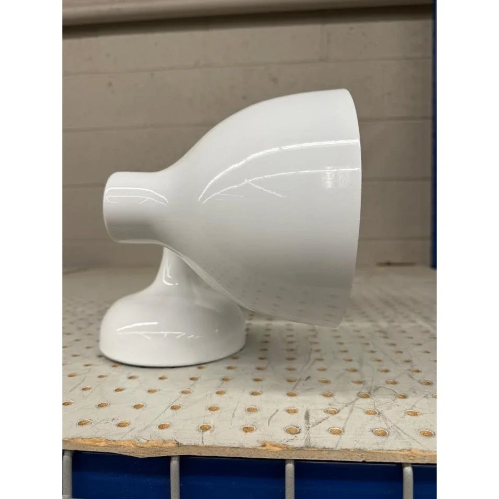 NIB West Elm Contour - White Double Vanity Mirror - Light